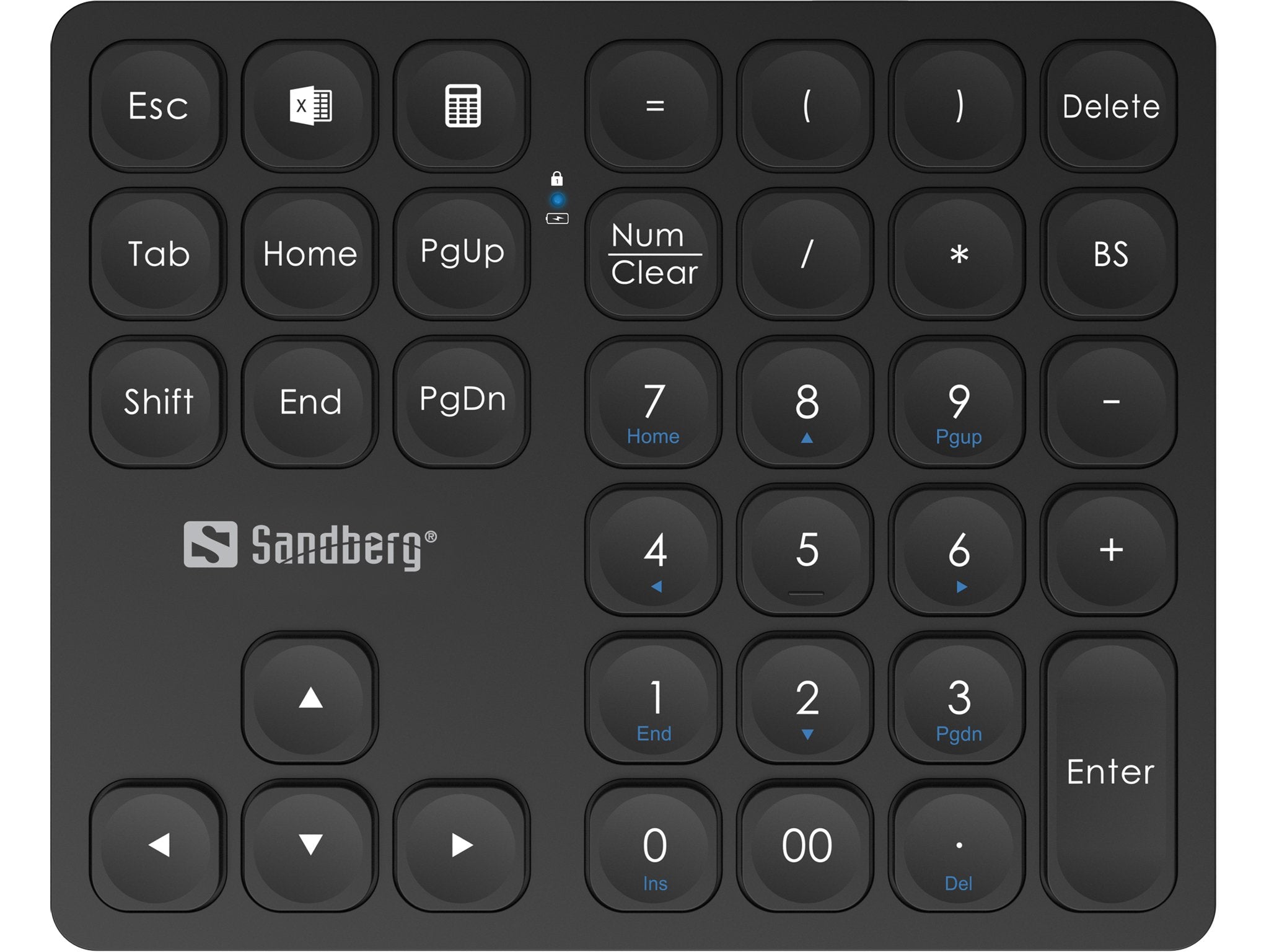 Teclado Sandberg Wireless Numeric Keypad Pro