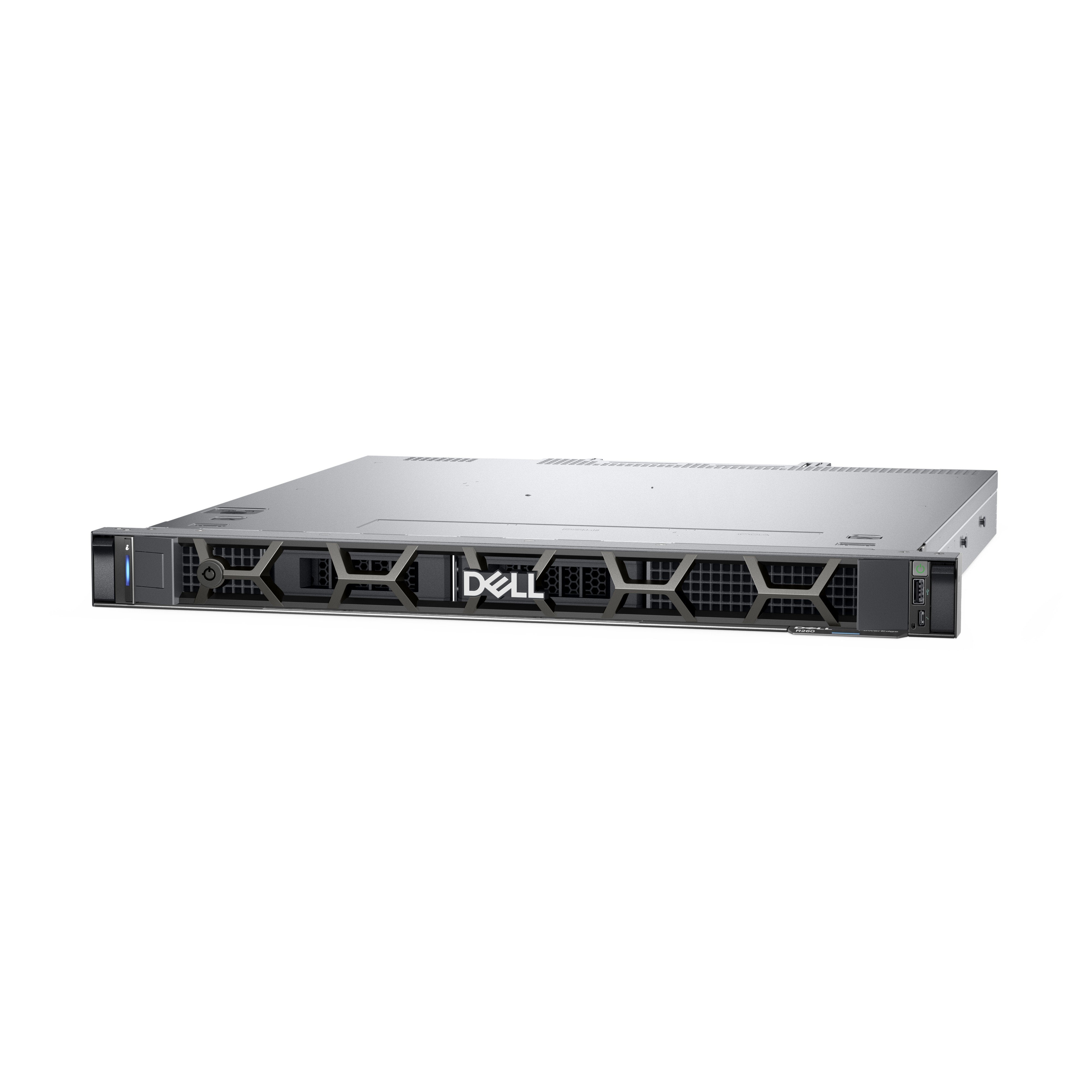 EAN 5397184960448 - DELL PowerEdge R260 servidor 480 GB Bastidor (1U) Intel Xeon 6 6333P 3,1 GHz 16 GB DDR5-SDRAM 700 W imagen 4