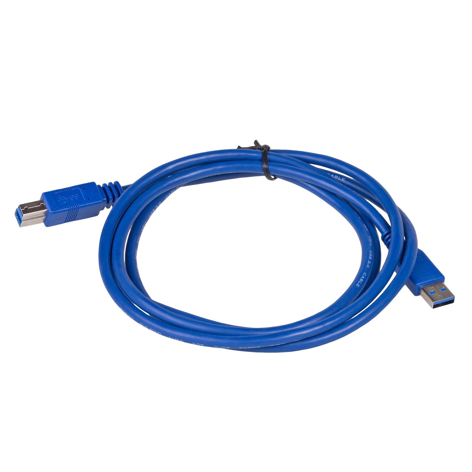 Cable Akyga Ak-Usb-09 (Usb 3.0 M - Usb 3.0 Type B M; 1,8 M; Blue Color)