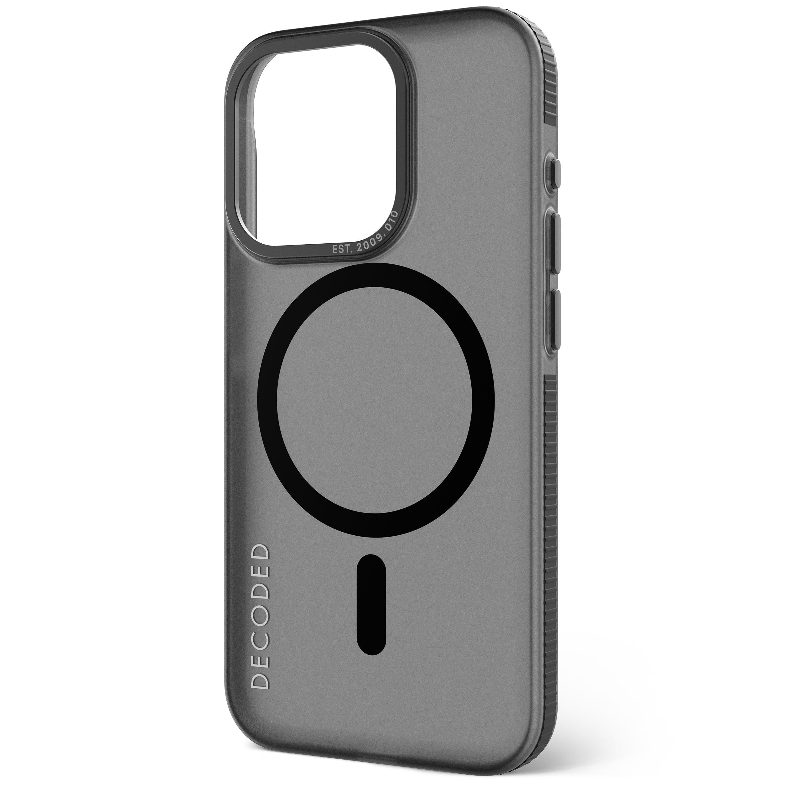 Decoded Recycled Plastic Backcover Iphone 15 Pro Black