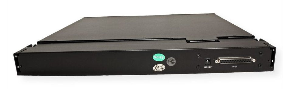 19-Zoll-Kvm-Konsole, 48 Cm (19") Tft (16:9), Vga, Usb, De-Layout