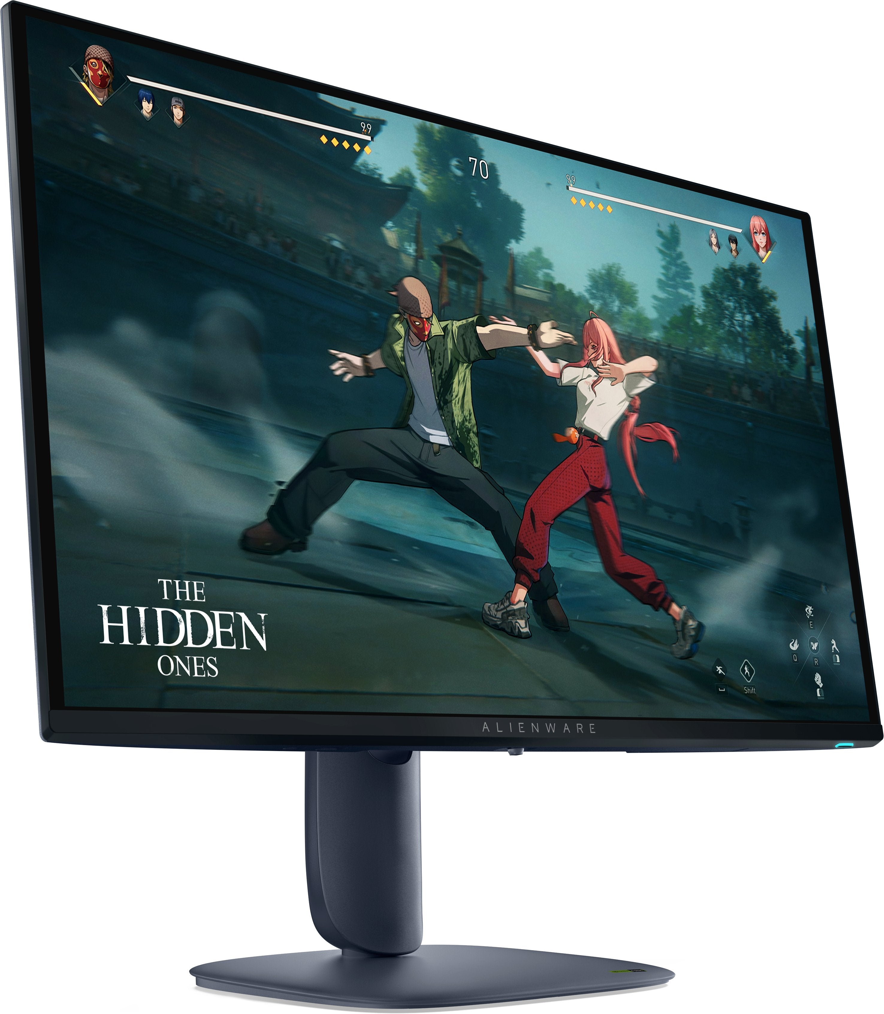 Monitor Dell Lcd Aw2725d 27" Qd-Oled Qhd 2560x1440 Hdmi,Dp,Usb-C Black