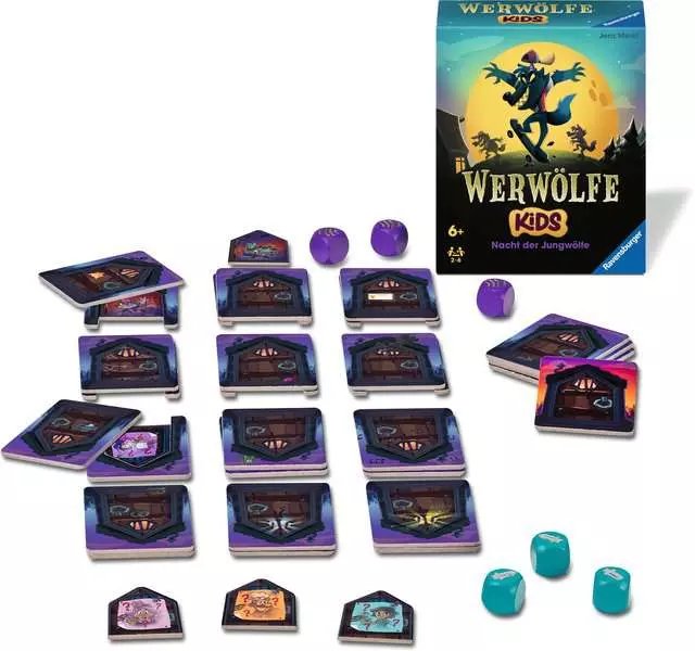 Ravensburger Werewolves - Noche De Los Jóvenes Lobos, Juego De Cartas 22692