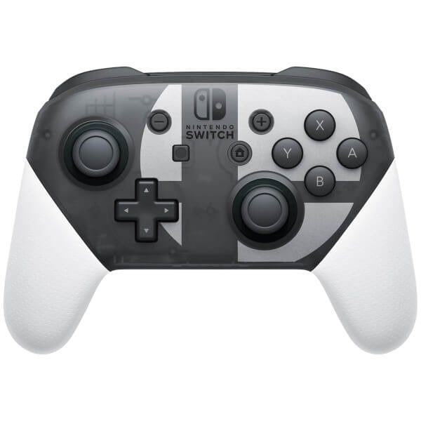 Nintendo Switch Pro Controller Super Smash Bros. Ultimate Edition Negro, Gris, Blanco Bluetooth Gamepad Analógico/Digital Nintendo Switch