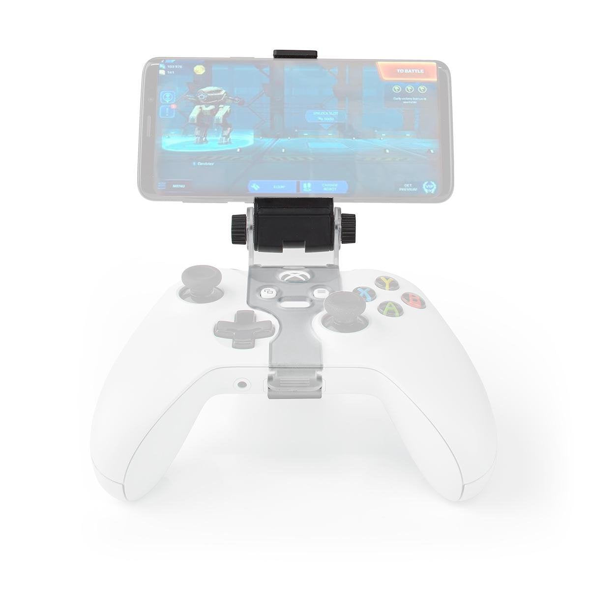 EAN 5412810330652 - Nedis SGPDX110BK soporte Soporte pasivo Teléfono móvil/smartphone Negro, Transparente imagen 1