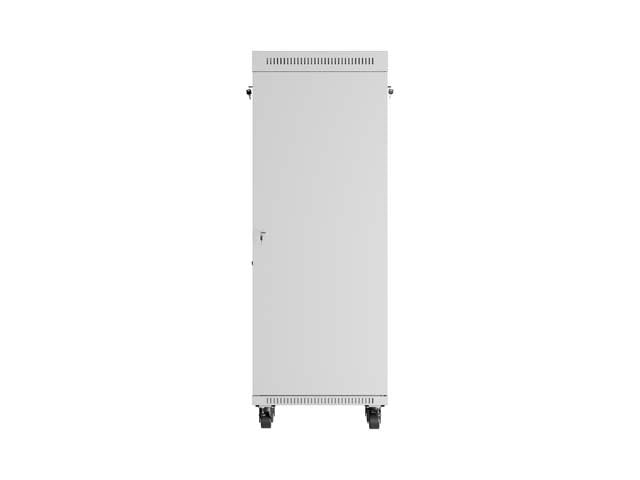Lanberg Rack Cabinet 19" Free-Standing 32u 600x600 Flat Pack With Glass Door Lcd Grey V2