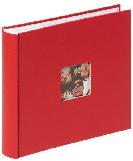 Walther Design Fun Álbum De Foto Y Protector Rojo 200 Hojas 10 X 15