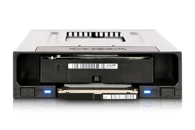 EAN 4713227445122 - Icy Dock MB795SP-B panel bahía disco duro 2,5/3,5" Bandeja para disco duro Negro imagen 2