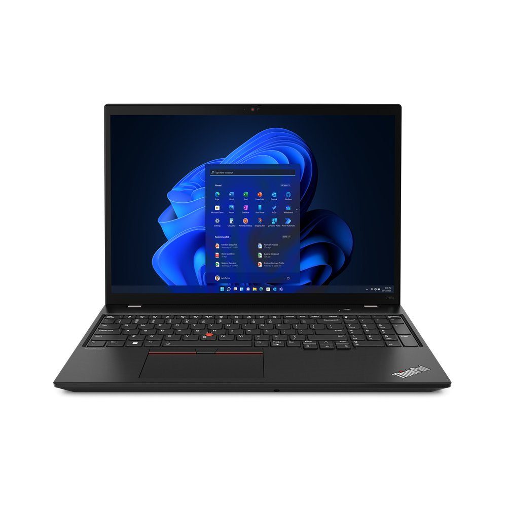 Workstation Lenovo Thinkpad P16s Gen 2 (Intel) (16") I7-1360p 32 Gb Lpddr5x-Sdram 1 Tb Ssd Nvidia Rtx A500 Wi-Fi 6e (802.11ax) W 11 Pro Negro