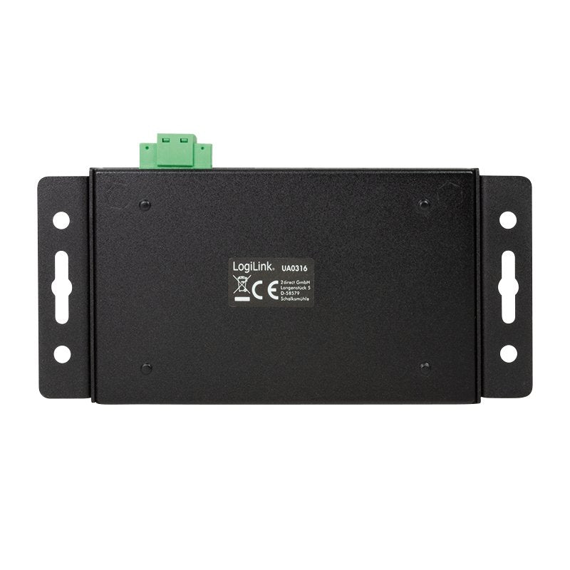 Logilink Ua0316 Hub Usb-C 3.1 Combo De 4 Puertos Gen 2 Versión Industrial