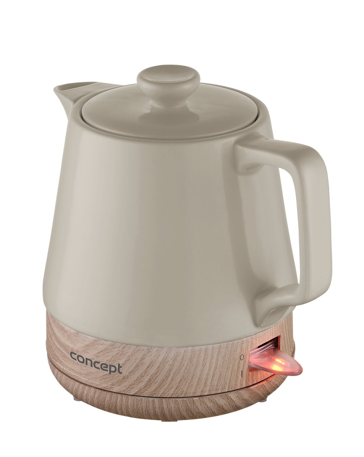 Tetera Concept Rk0061 Eléctrica 1 L 1200 W Marrón, Madera