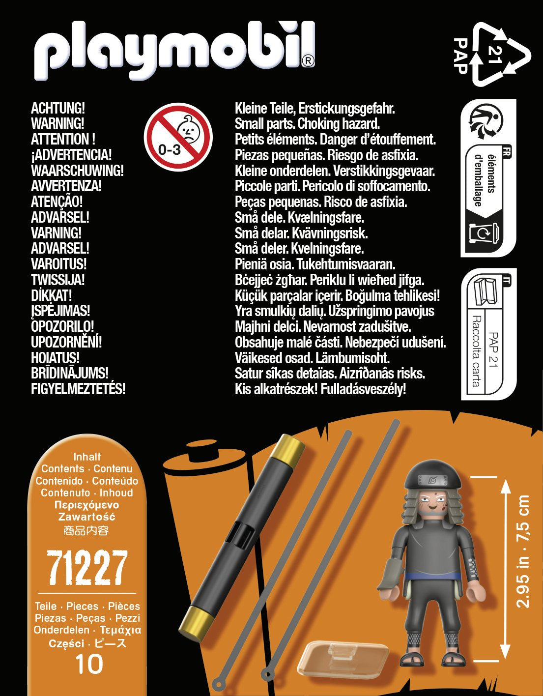 EAN 4008789712271 - Playmobil Naruto 71227 figura de juguete para niños imagen 3