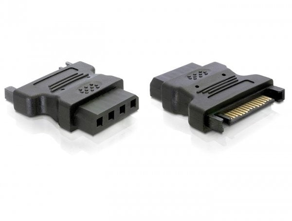 Delock Adaptador Power Ide Drive 4 Pin Sata 15 P Ide 4p Negro