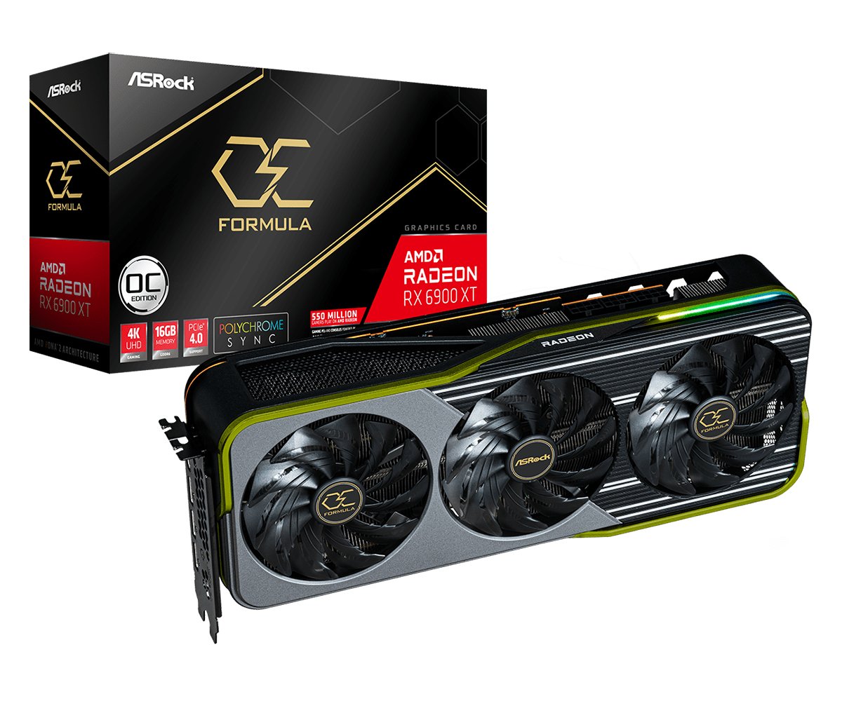 EAN 4710483933998 - Asrock Radeon RX 6900 XT OC Formula AMD 16 GB GDDR6 imagen 1