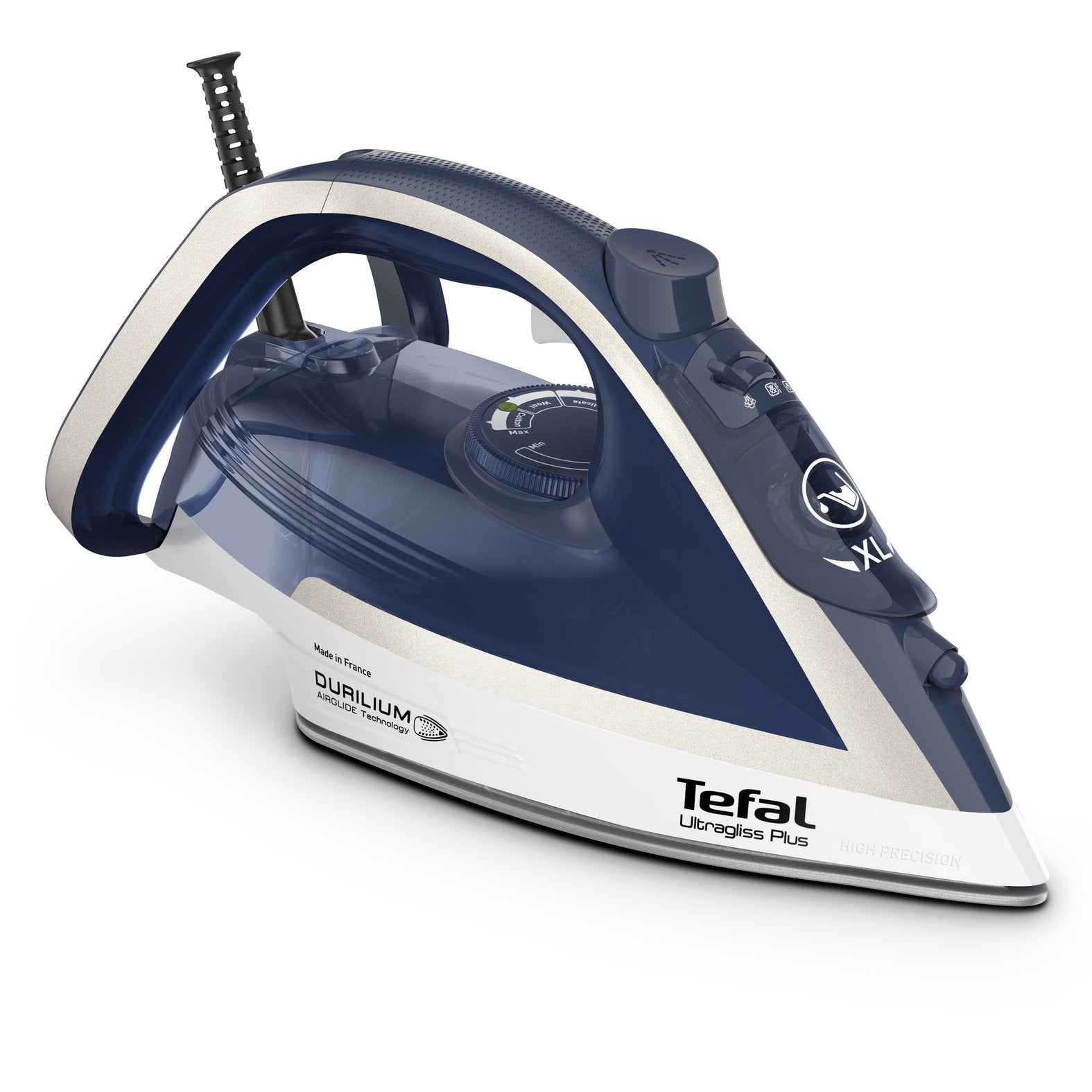 EAN 3121040077184 - Tefal Ultimate Pure FV6812 Plancha a vapor 2800 W Azul, Plata imagen 1