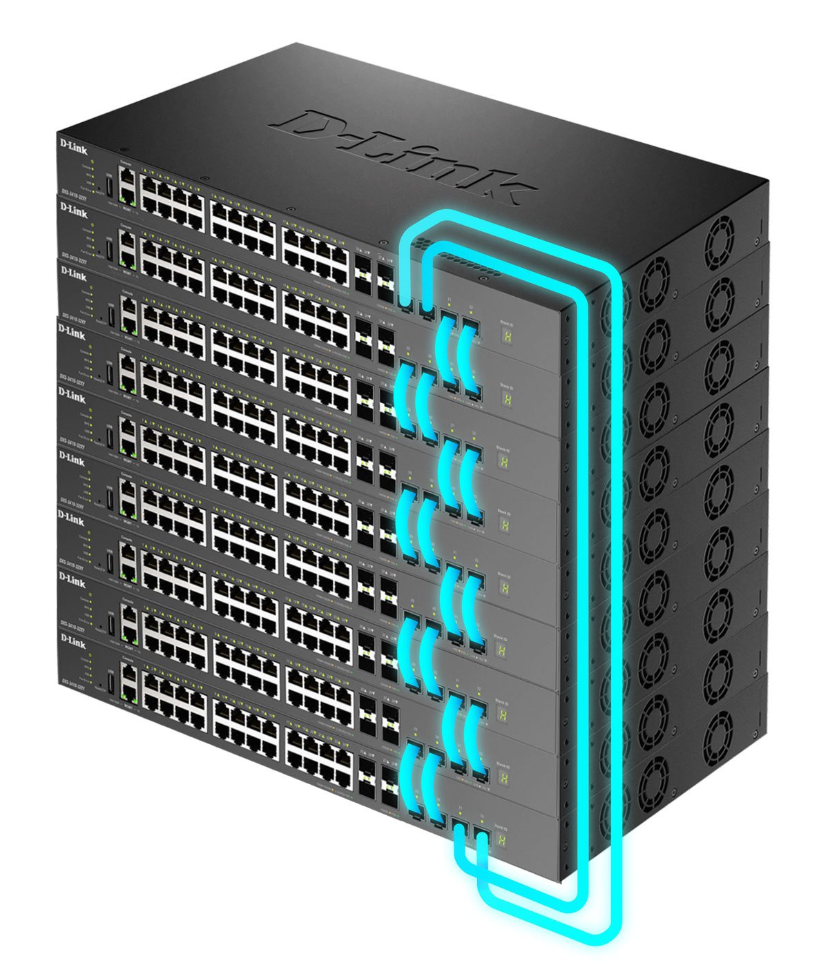 EAN 790069473517 - D-Link DXS-3410-32XY switch Gestionado L3 Fast Ethernet (10/100) Negro imagen 6