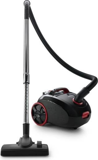 Aspirador Gorenje Vce21sfbkr Con Bolsa, Potencia 850 W, Radio De Trabajo 8 M, Negro