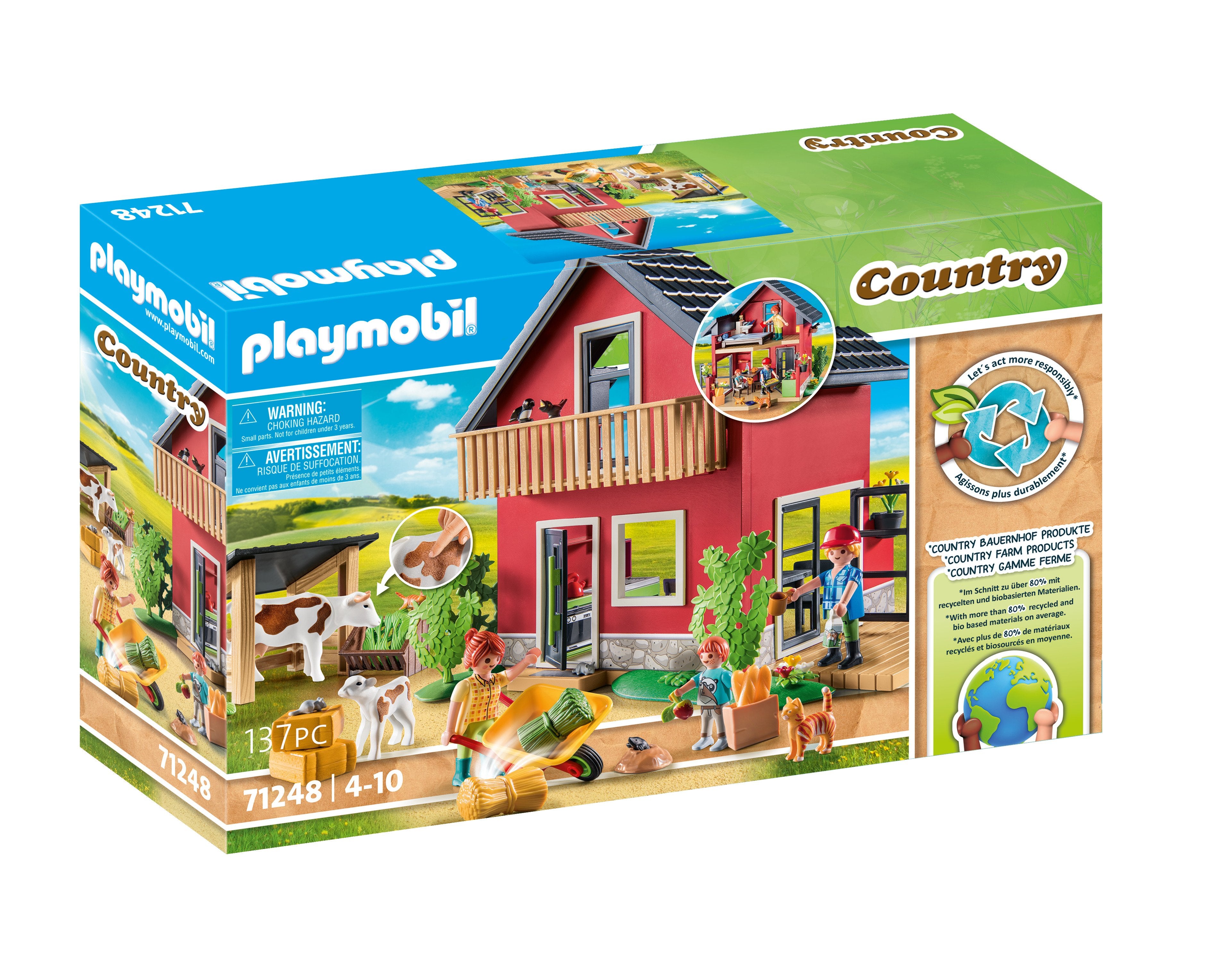 EAN 4008789712486 - Playmobil Country 71248 set de juguetes imagen 1