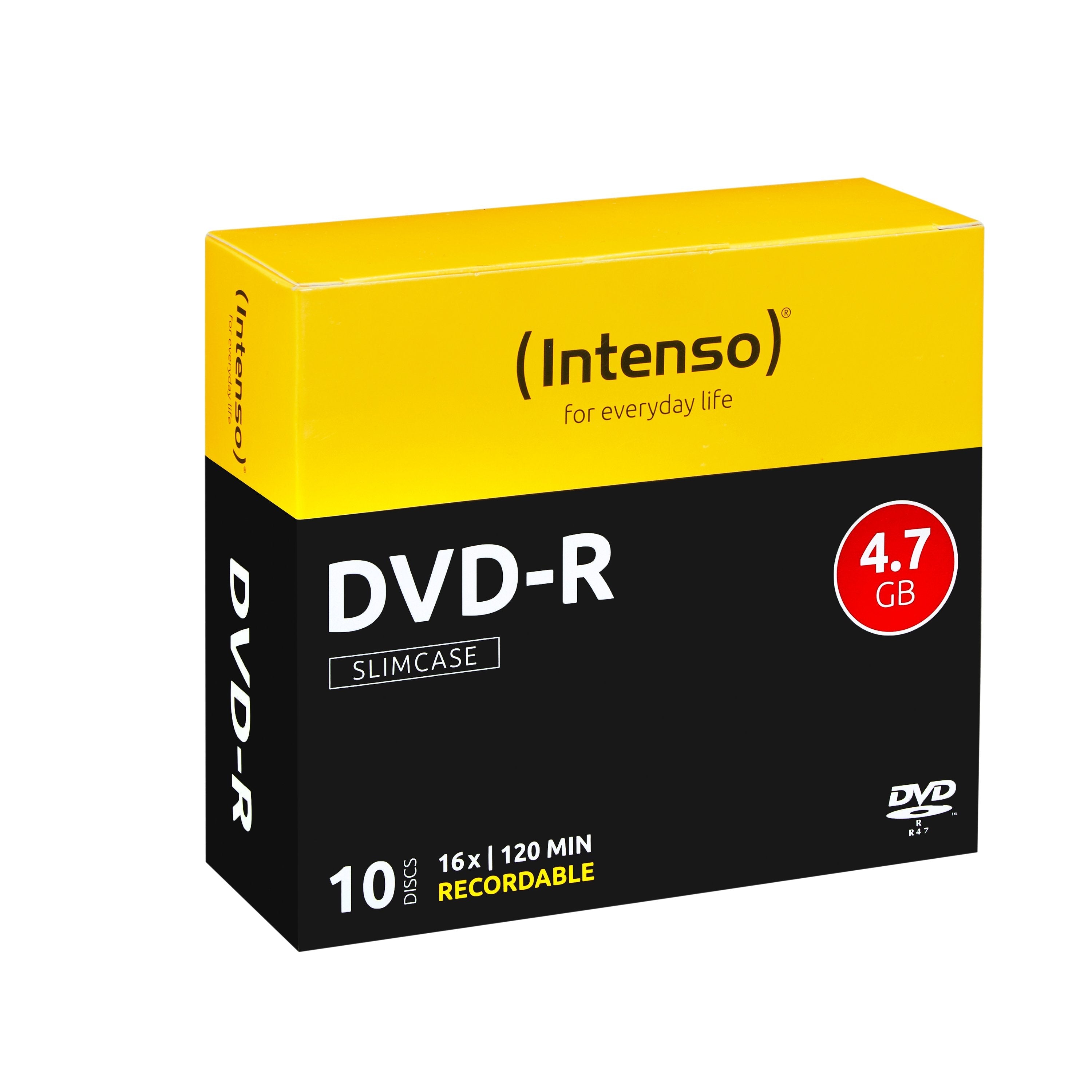 EAN 4034303005185 - Intenso DVD-R 4.7GB, 16x 4,7 GB 10 pieza(s) imagen 1