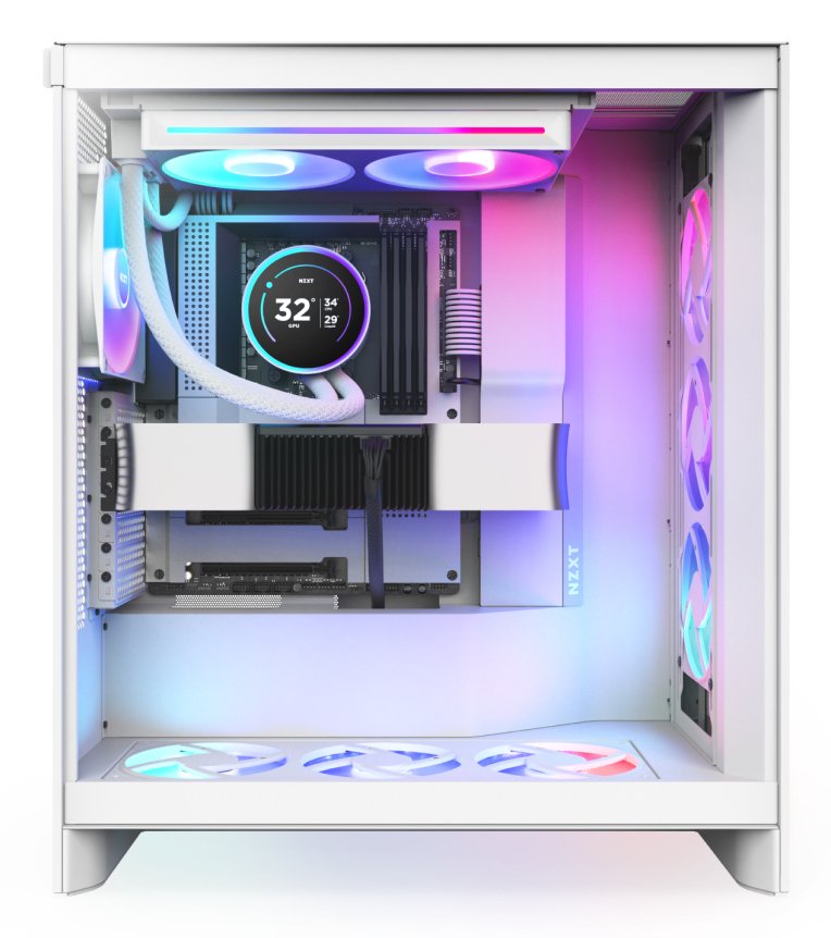 EAN 5056547204178 - NZXT Kraken Elite 280 RGB Procesador Sistema de refrigeración líquida todo en uno 14 cm Blanco 1 pieza(s) imagen 5