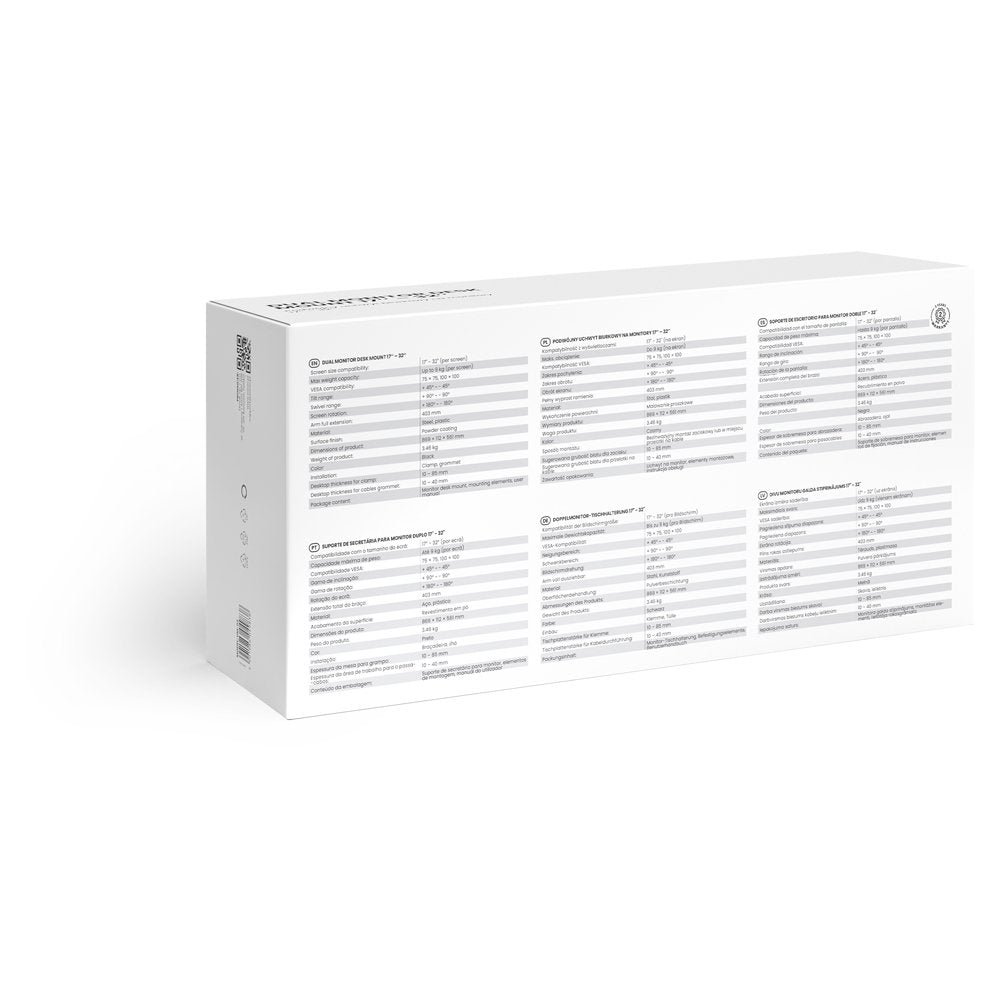 EAN 5901986049838 - Savio UM-03 soporte Negro imagen 4