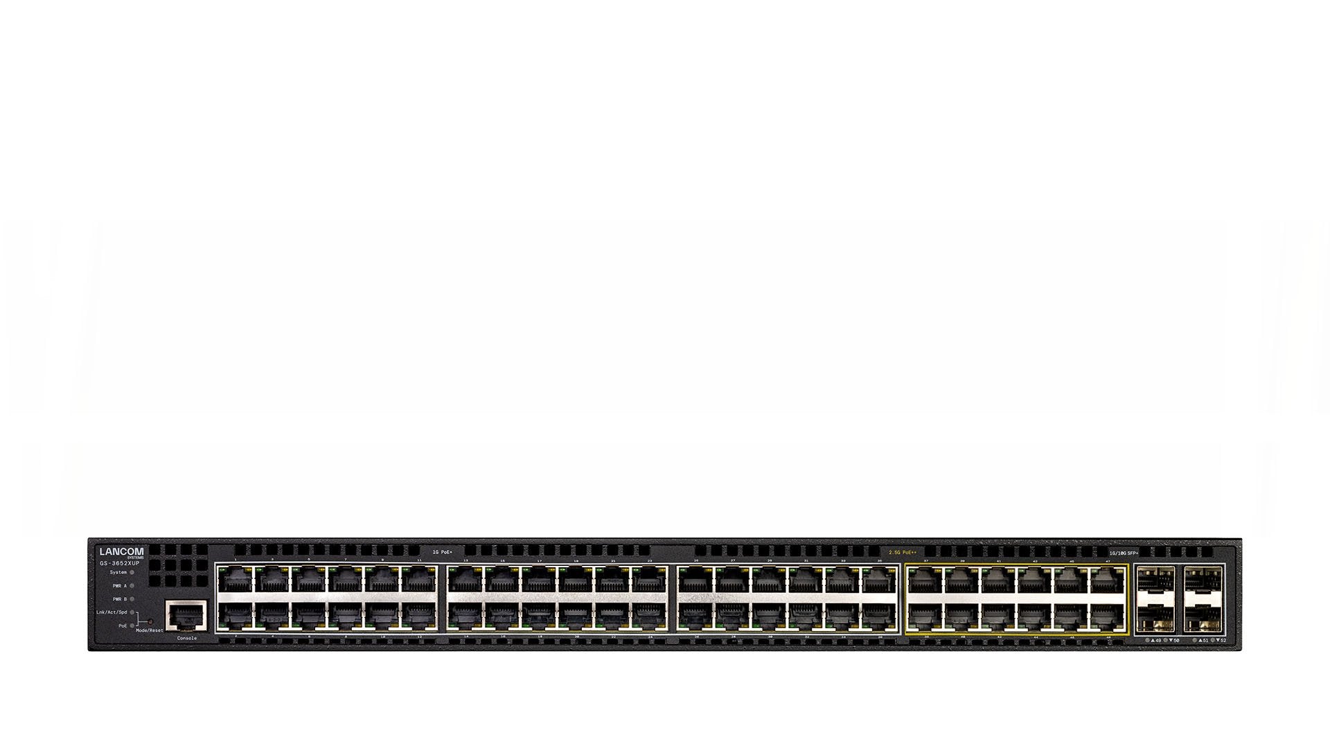 EAN 4044144618796 - LANCOM GS-3652XUP Gestionado L3 2.5G Ethernet (100/1000/2500) Energía sobre Ethernet (PoE) 1U Negro imagen 1