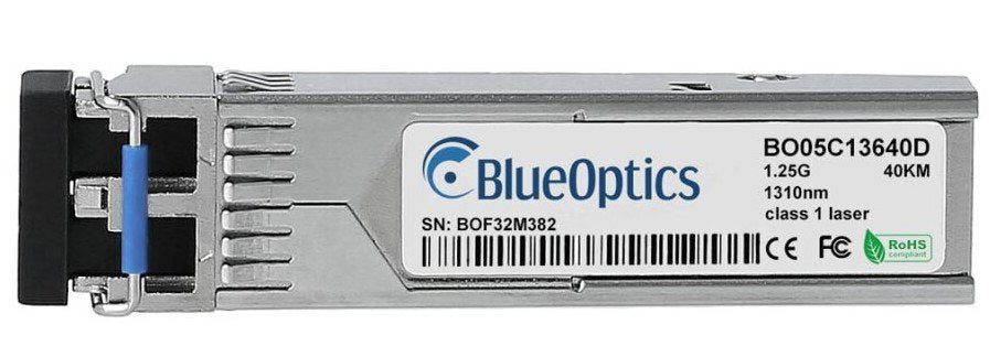 Blueoptics Allied Telesis At-Spfx30/I Blueoptics Bo05c13640d Sfp Transceiver, 1000base-Lh, Singlemode Fiber, 1310nm, 40km