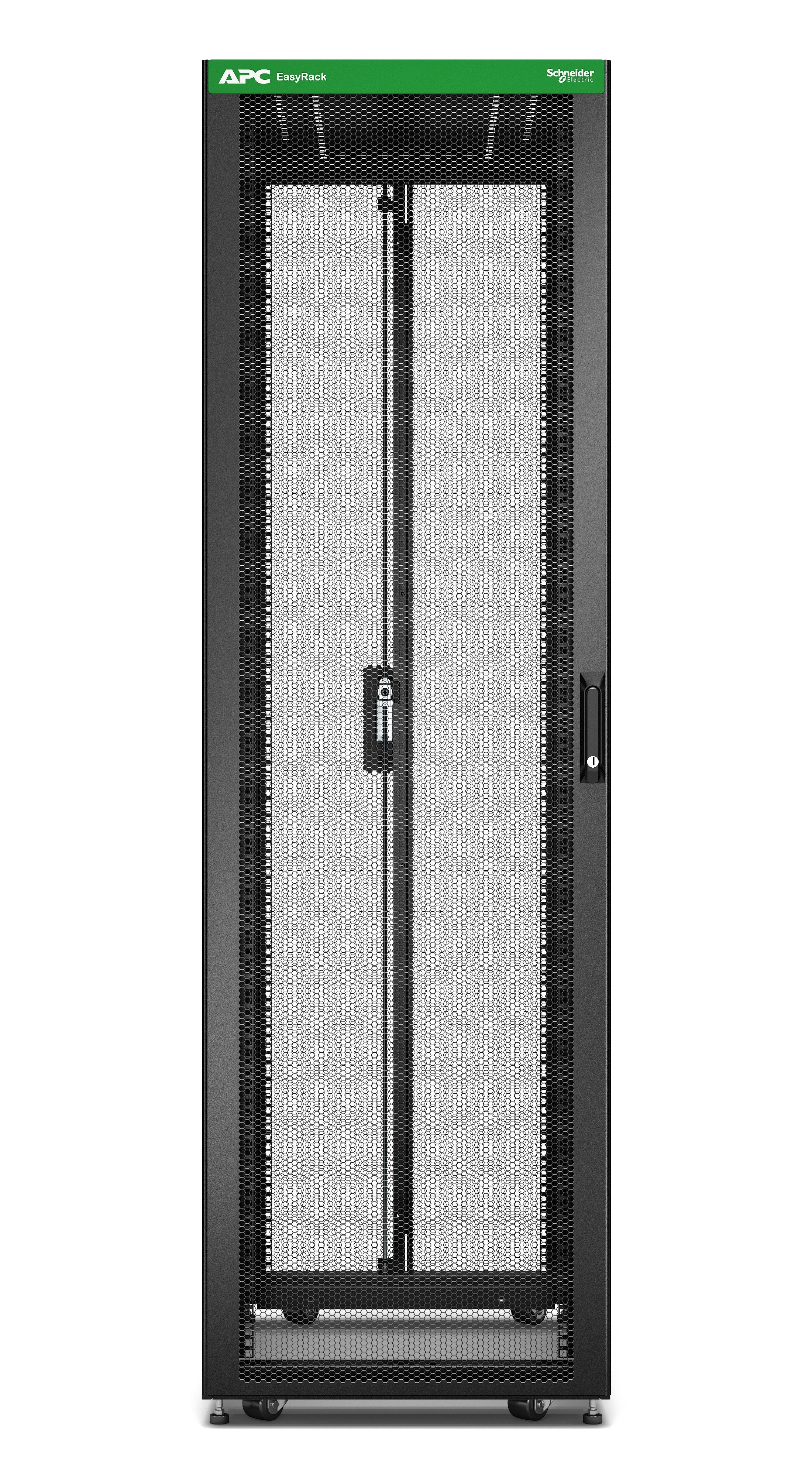 Apc Easy Rack 600mm/42u/1000mm , With Roof, Side Panel Rack O Bastidor Independiente Negro