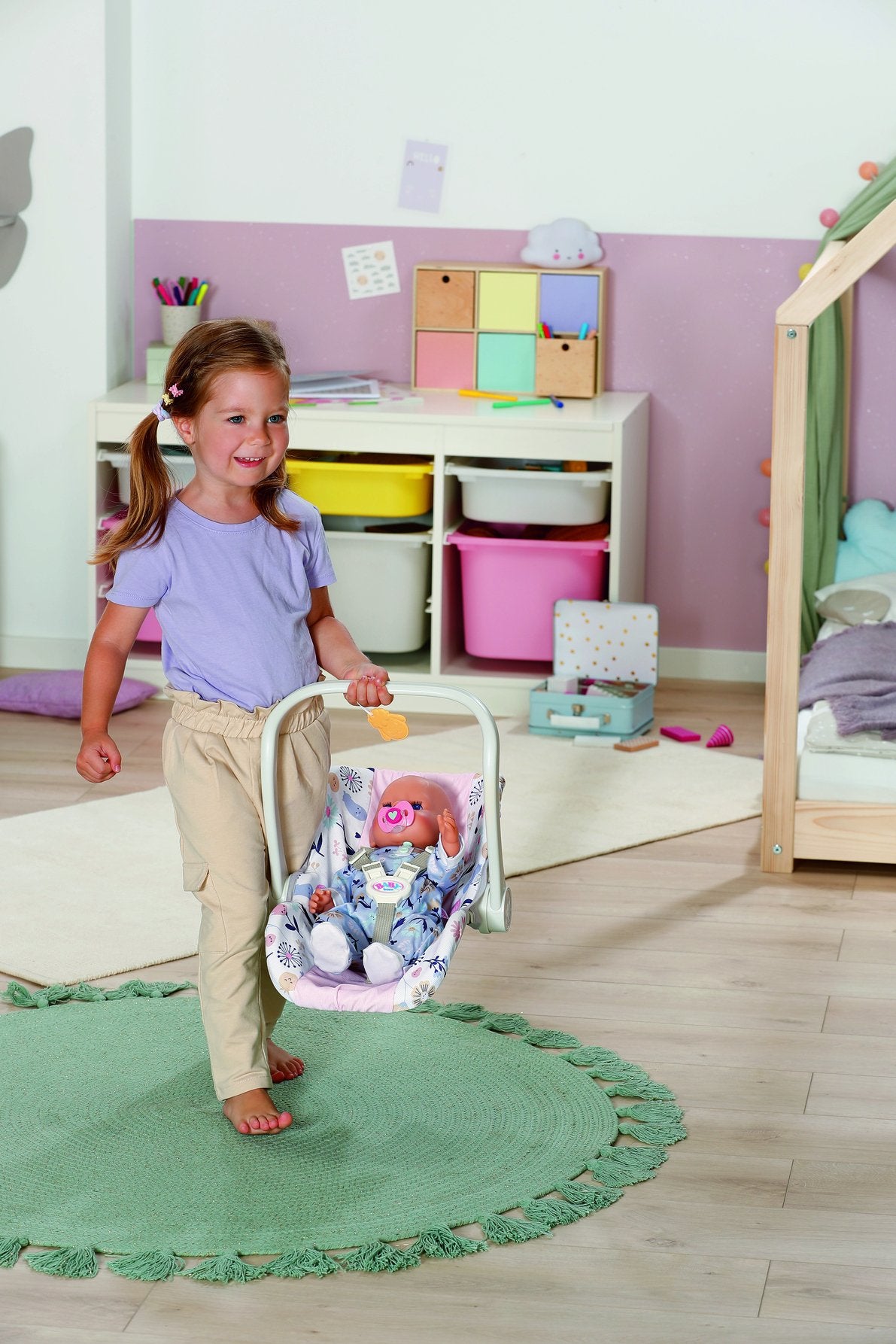 EAN 4001167838518 - BABY born Comfort Seat Flower Silla de viaje para muñecas imagen 6