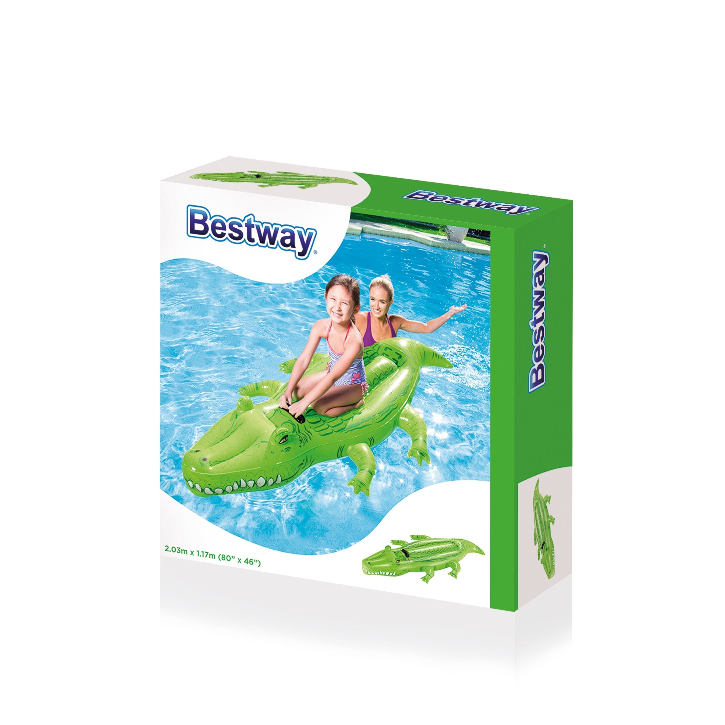EAN 6942138949865 - Bestway 41011 flotador para piscina y playa Verde Estampado Vinilo imagen 5