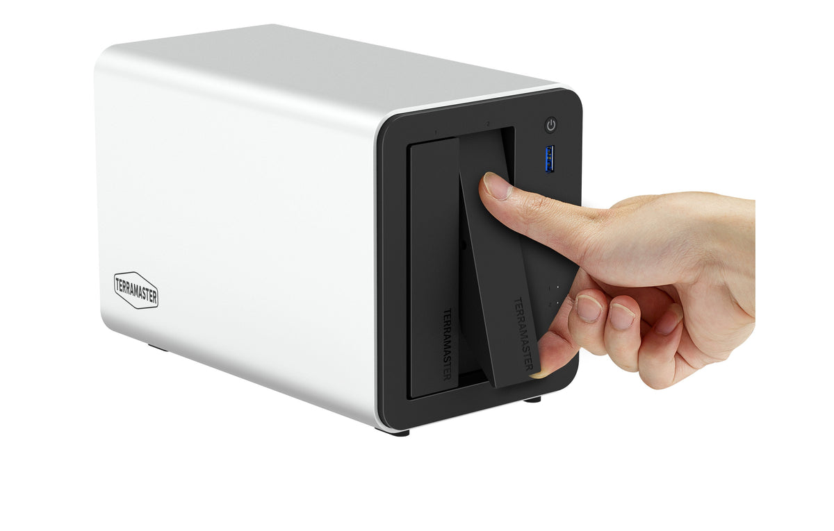 Terramamer F2-425 Plus, 2bay Nas, 8gb Ddr5 No Hard Drive