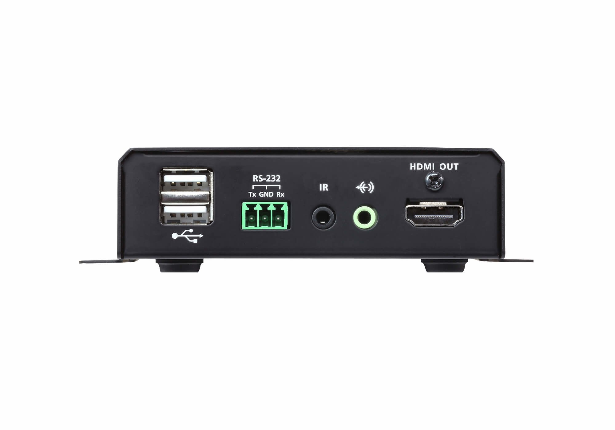 Hdmi Over Ip Receiver With Usb Peripheral Support And Ir / Rs-232 / Ethernet (Webgui) Control And Daisy-Chainable
