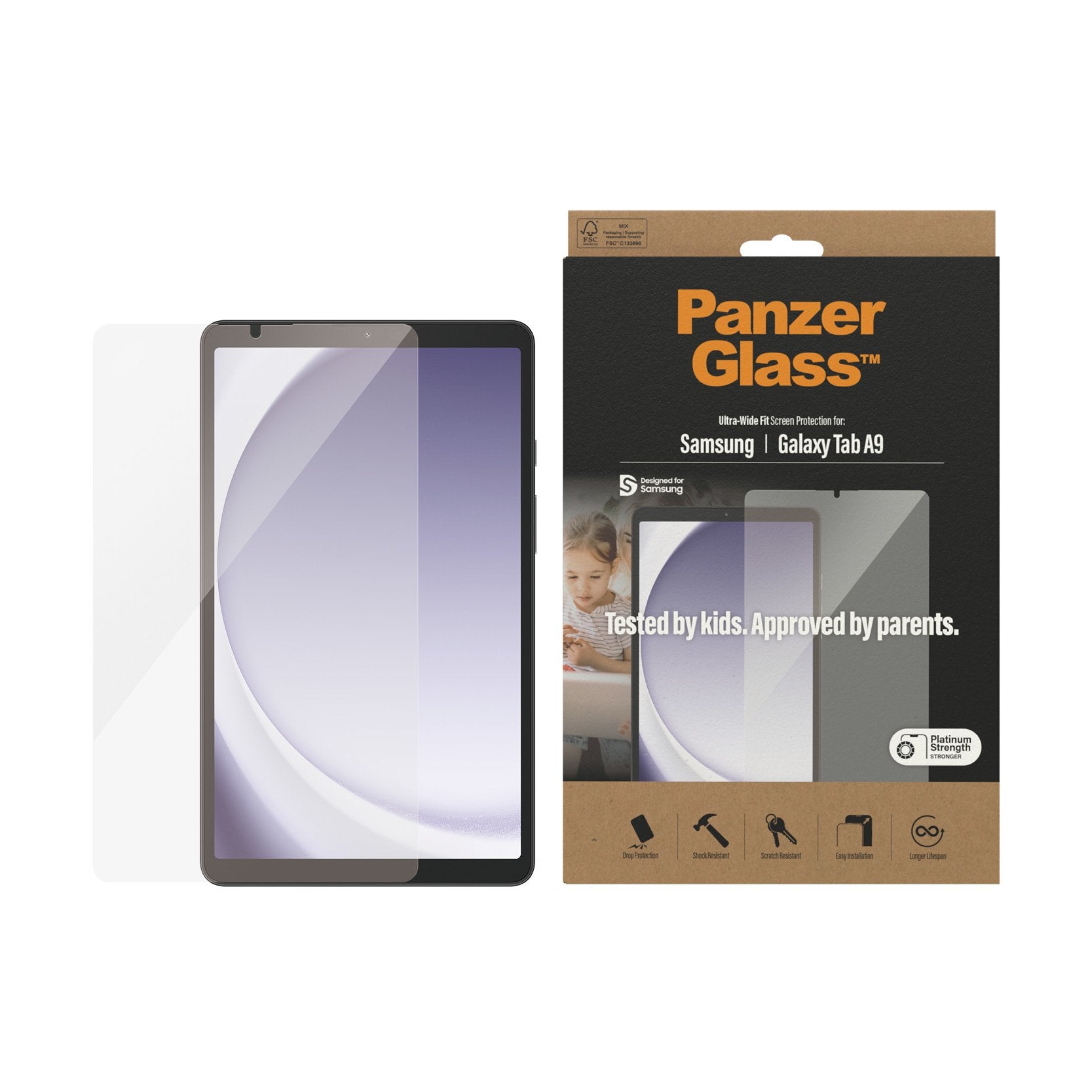 EAN 5711724073441 - PanzerGlass Samsung Galaxy Tab A9 1 pieza(s) imagen 2