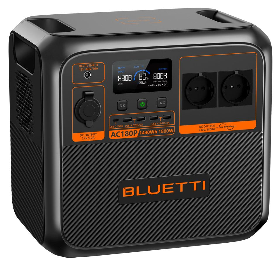Bluetti Poweroak Ac180p - Portable Power Station