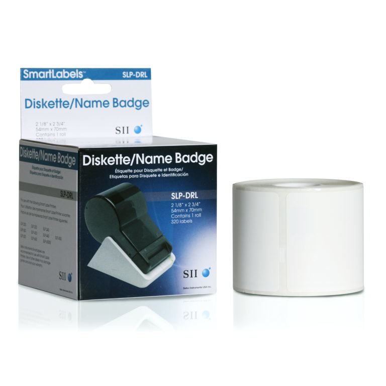 EAN 0020963200132 - Seiko Instruments SLP-DRL Blanco Etiqueta para impresora autoadhesiva imagen 1