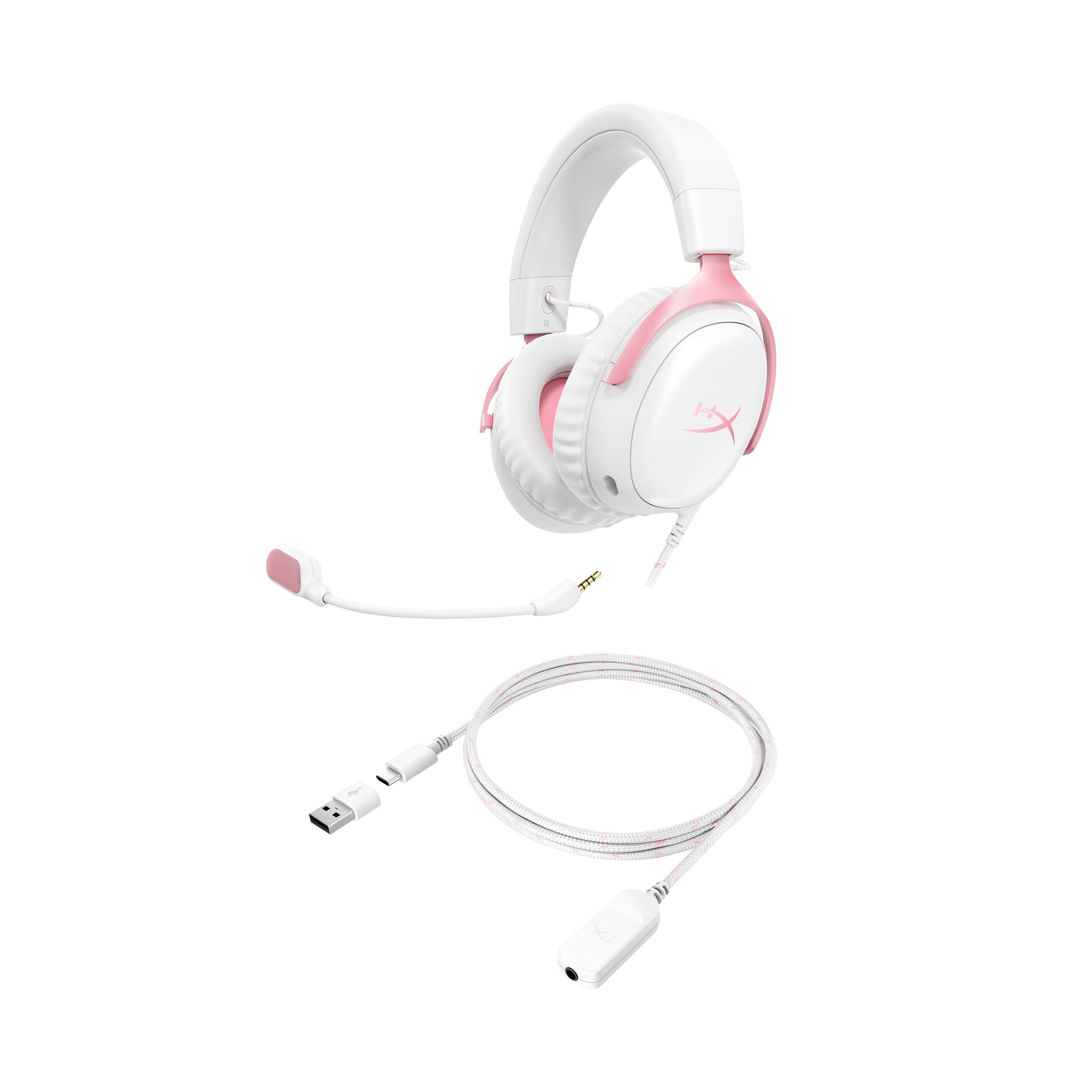 Hp Hyperx Cloud Iii White-Pink - Gaming Headset - 9w1q4aa