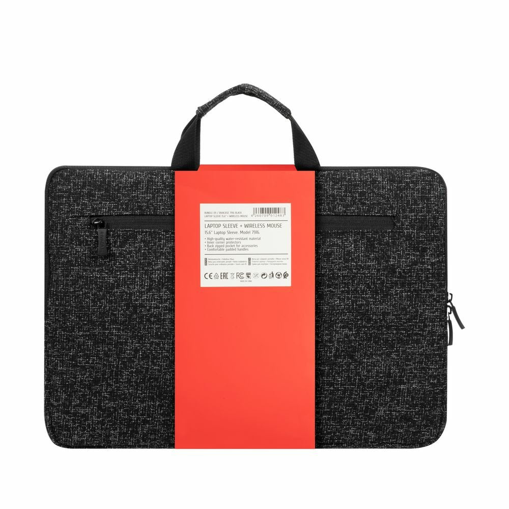 EAN 4260709012483 - Rivacase 7916BKMOUSE maletines para portátil 39,6 cm (15.6") Funda Gris imagen 4