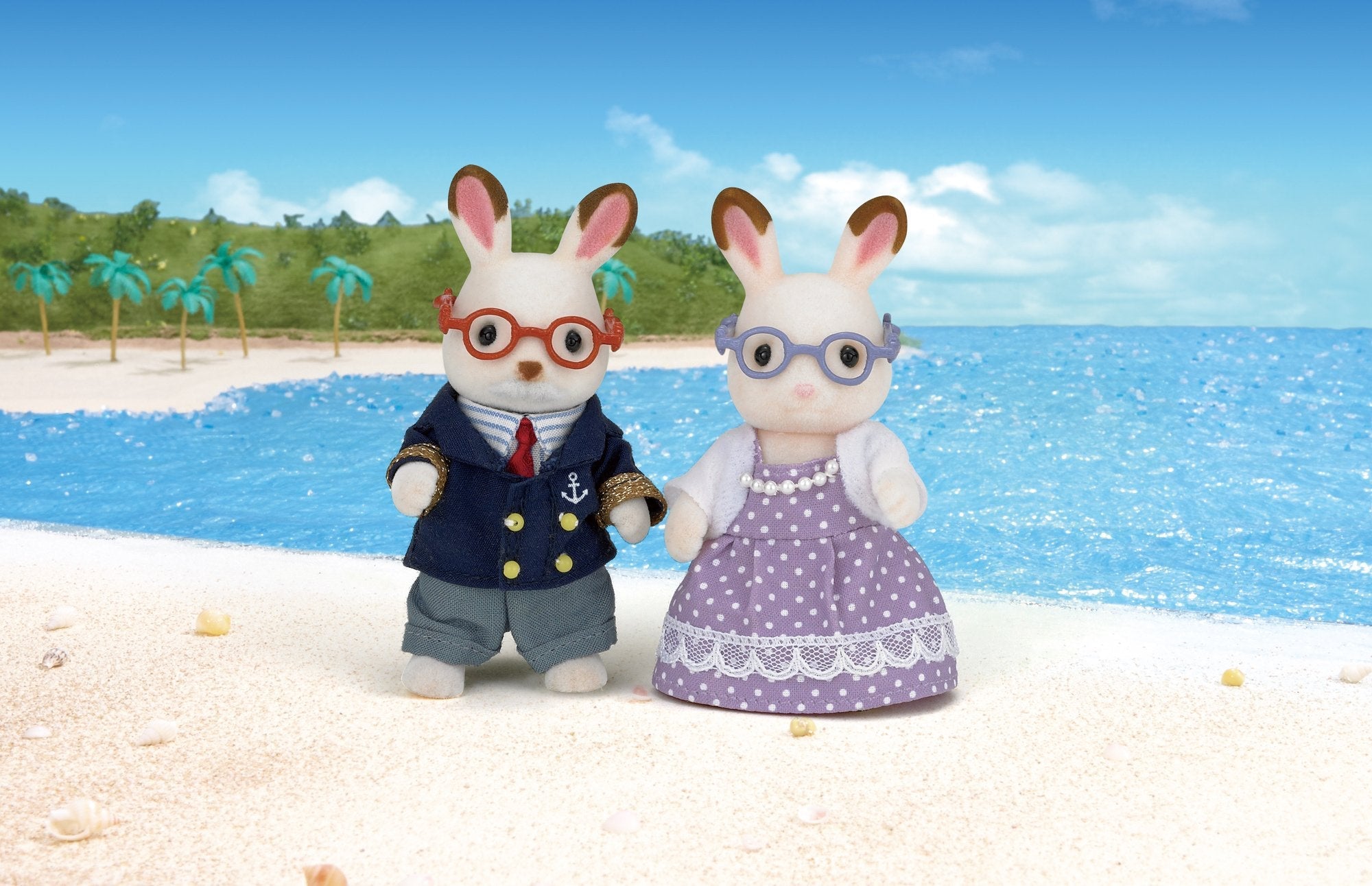 Epoch Sylvanian Families - Schokoladenhasen Grosseltern 5190