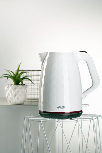 Hervidor De Agua Adler Ad 1277 W 1,7 L Blanco 2200 W