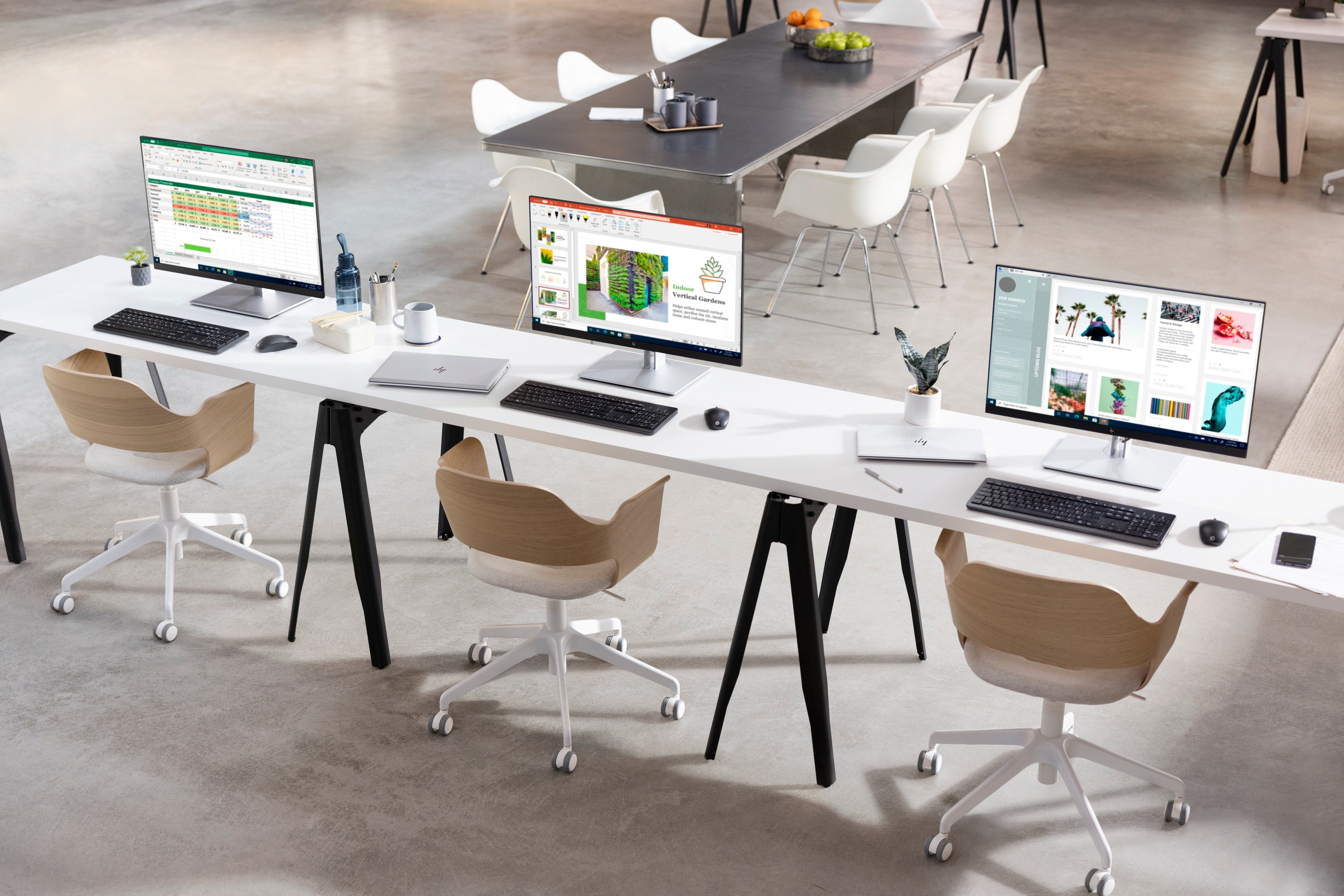 Monitor Hp 27" E27 G4 Fhd 1920x1080 Vga/Hdmi/Disp Port     In