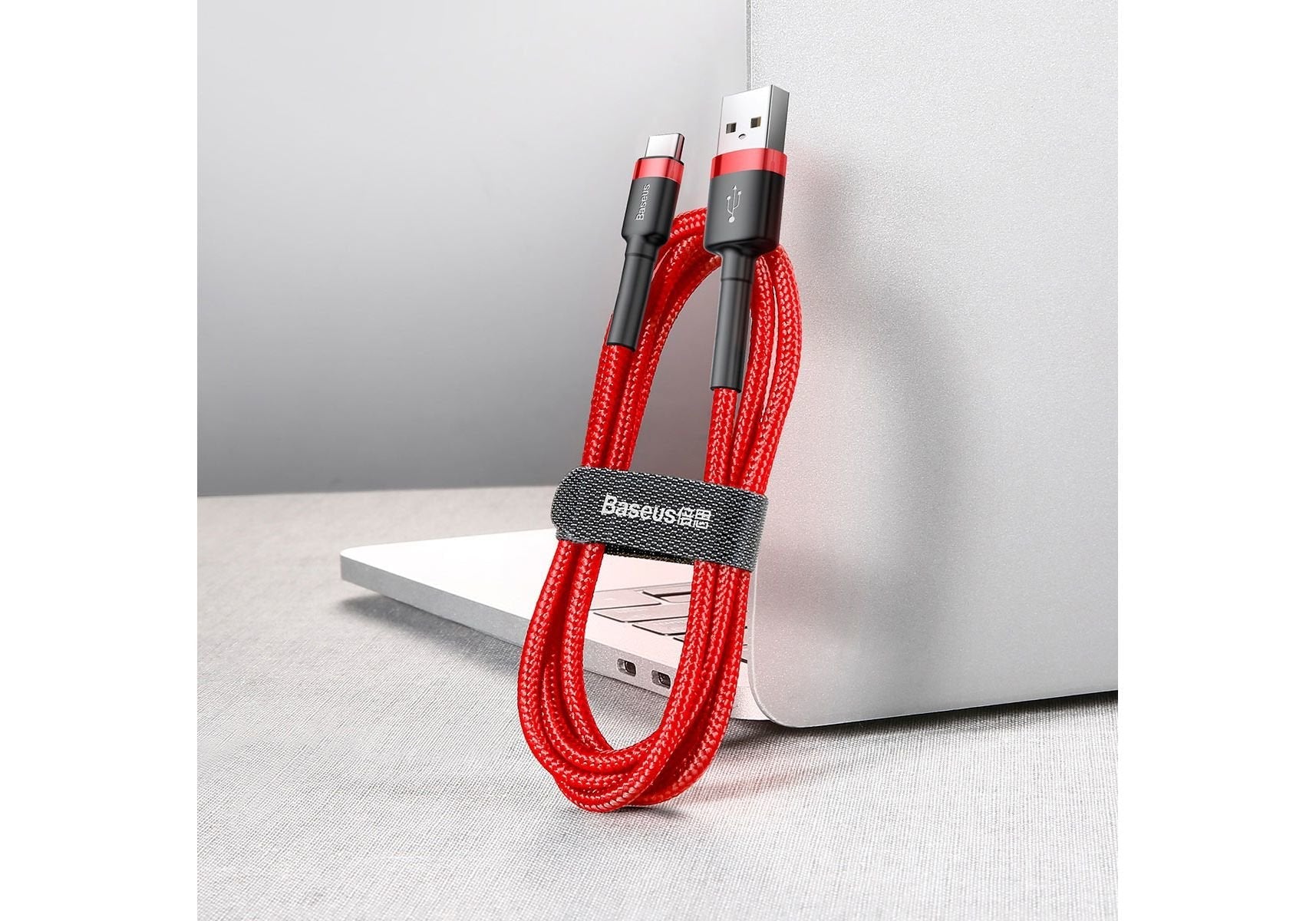 EAN 6953156278226 - Baseus Cafule cable USB USB 2.0 2 m USB A USB C Rojo imagen 3