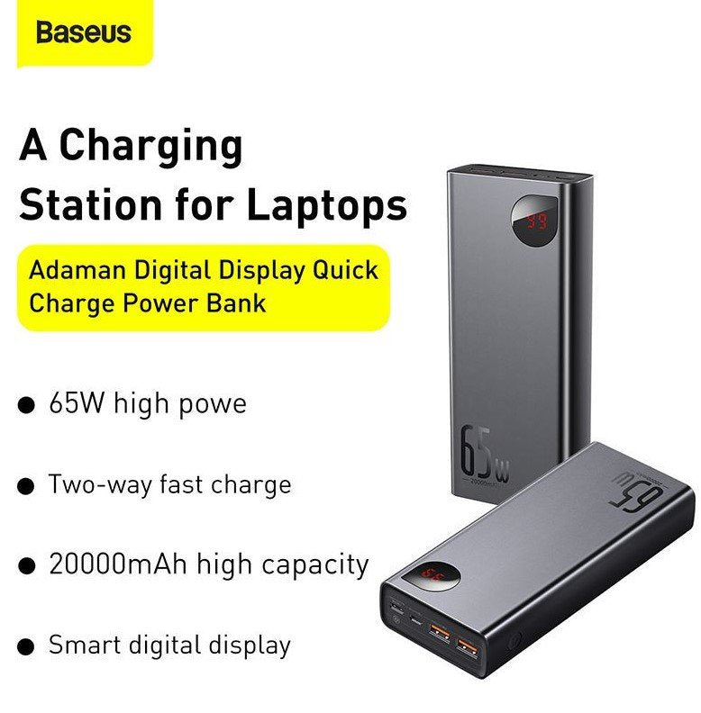 EAN 6953156204324 - Baseus PPIMDA-D01 batería externa Polímero 20000 mAh Negro imagen 4