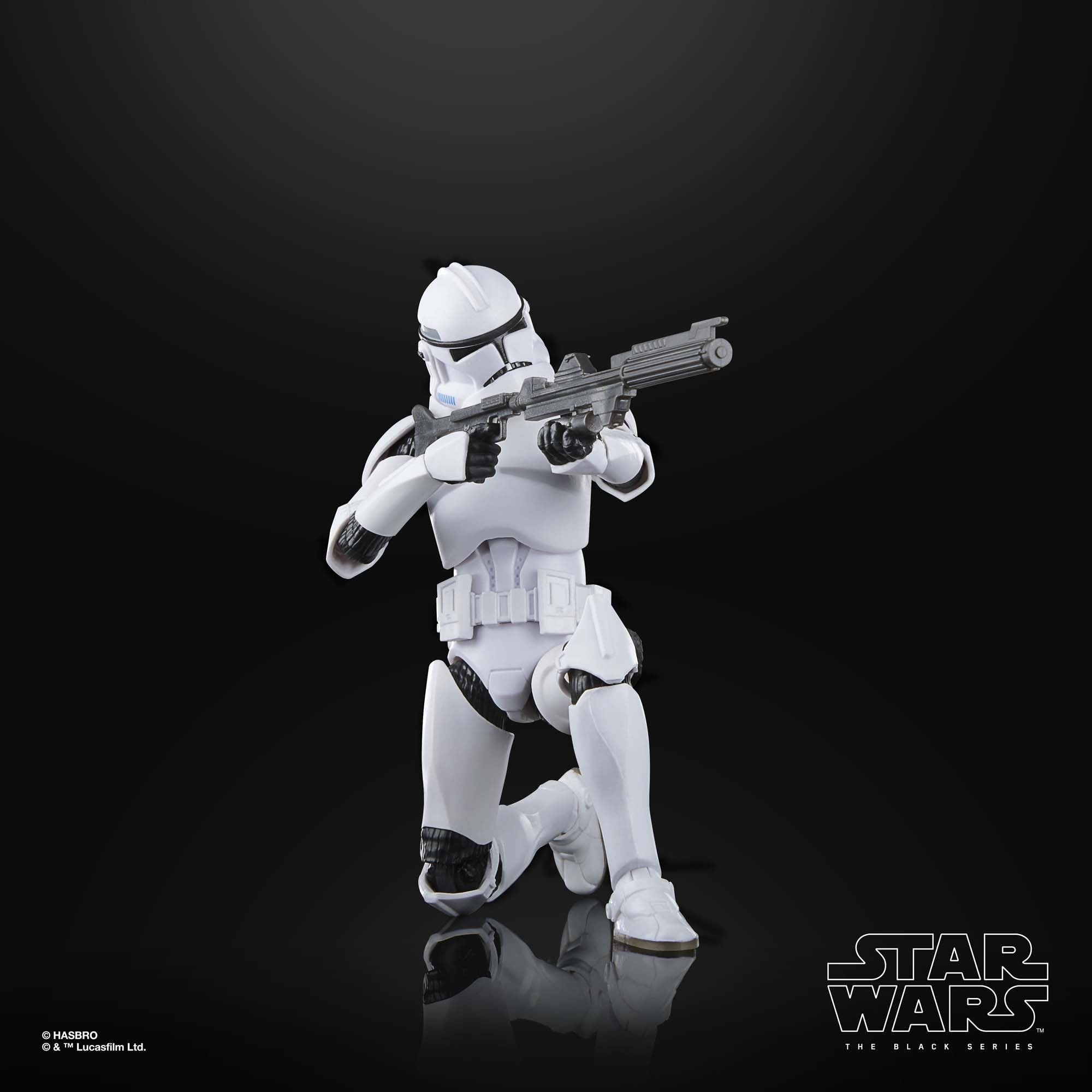 Figura Phase Ii Clone Trooper The Clone Wars Star Wars 15cm