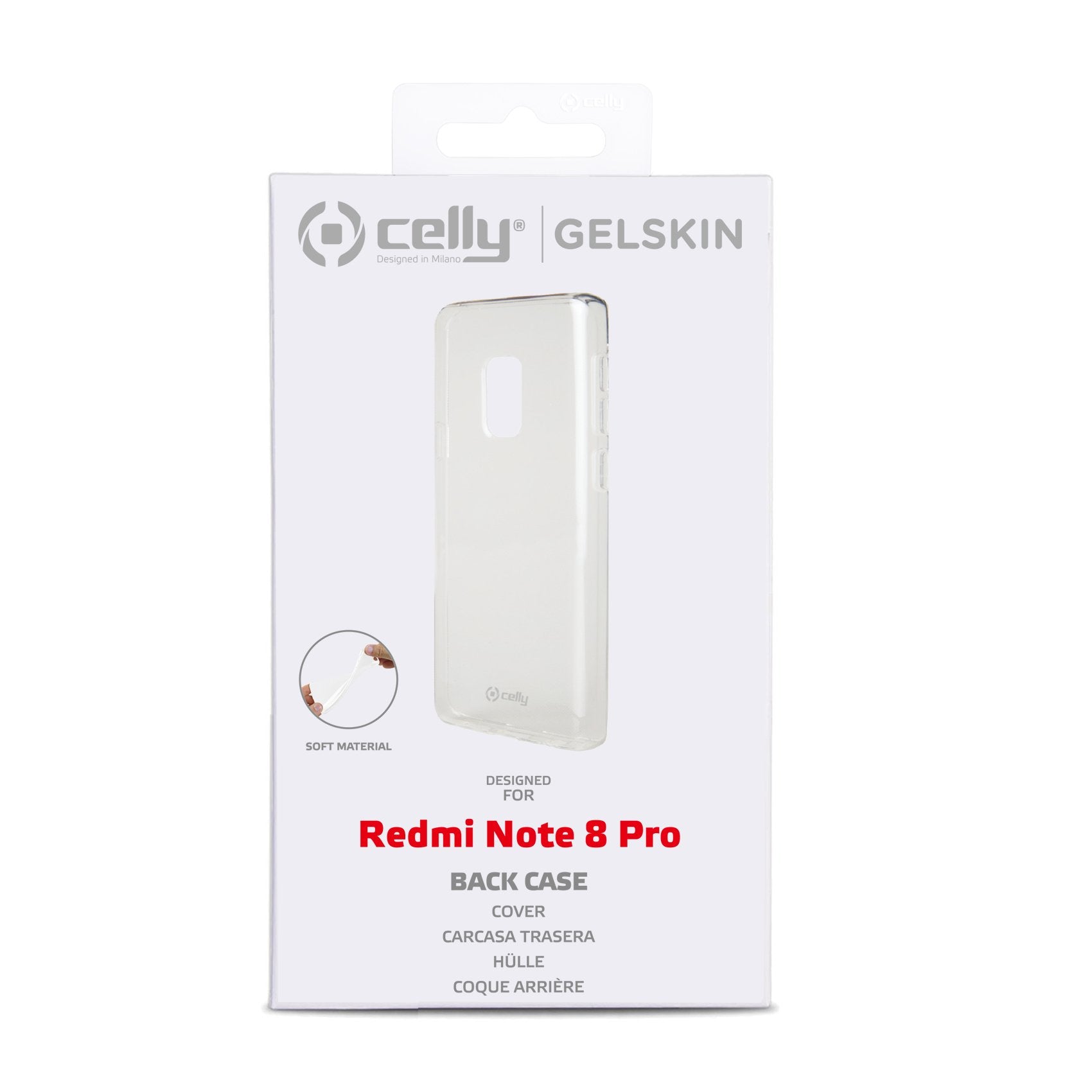 EAN 8021735756699 - Celly Gelskin funda para teléfono móvil 16,6 cm (6.53") Transparente imagen 4