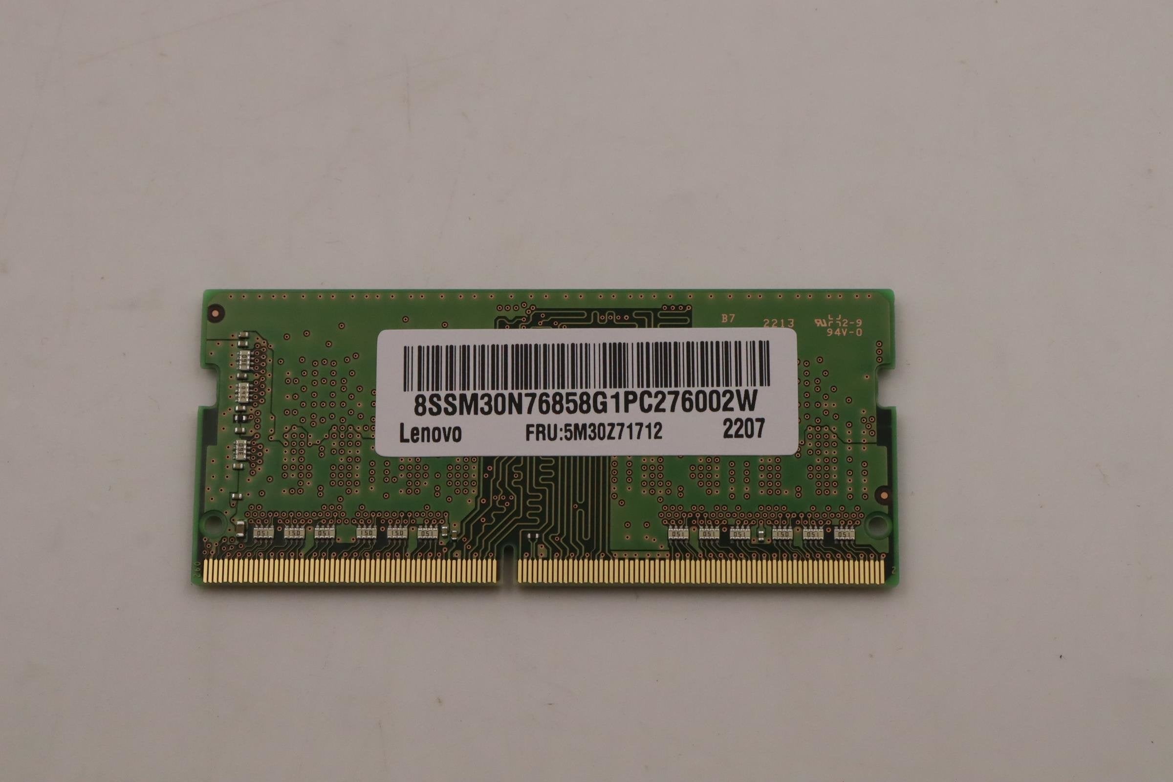 Memoria Lenovo 5m30z71712 8 Gb 1 X 8 Gb Ddr4 3200 Mhz