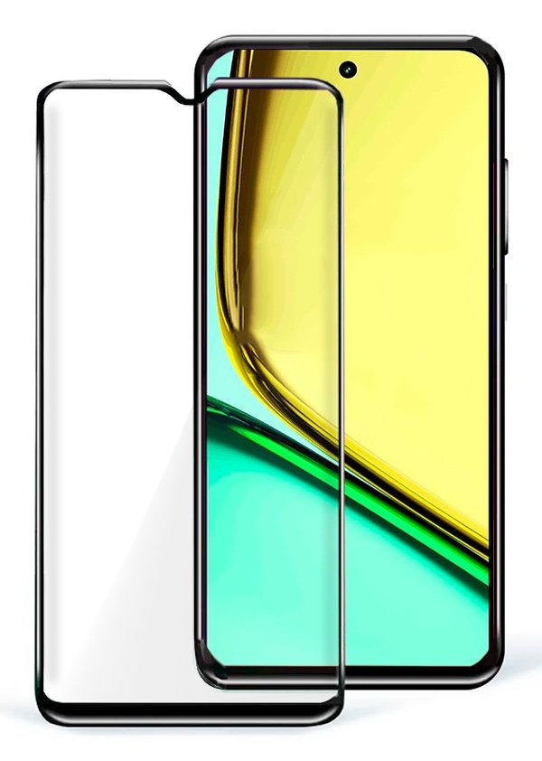 Cool Protector Cristal Templado Realme C67 (Full 3d Negro)