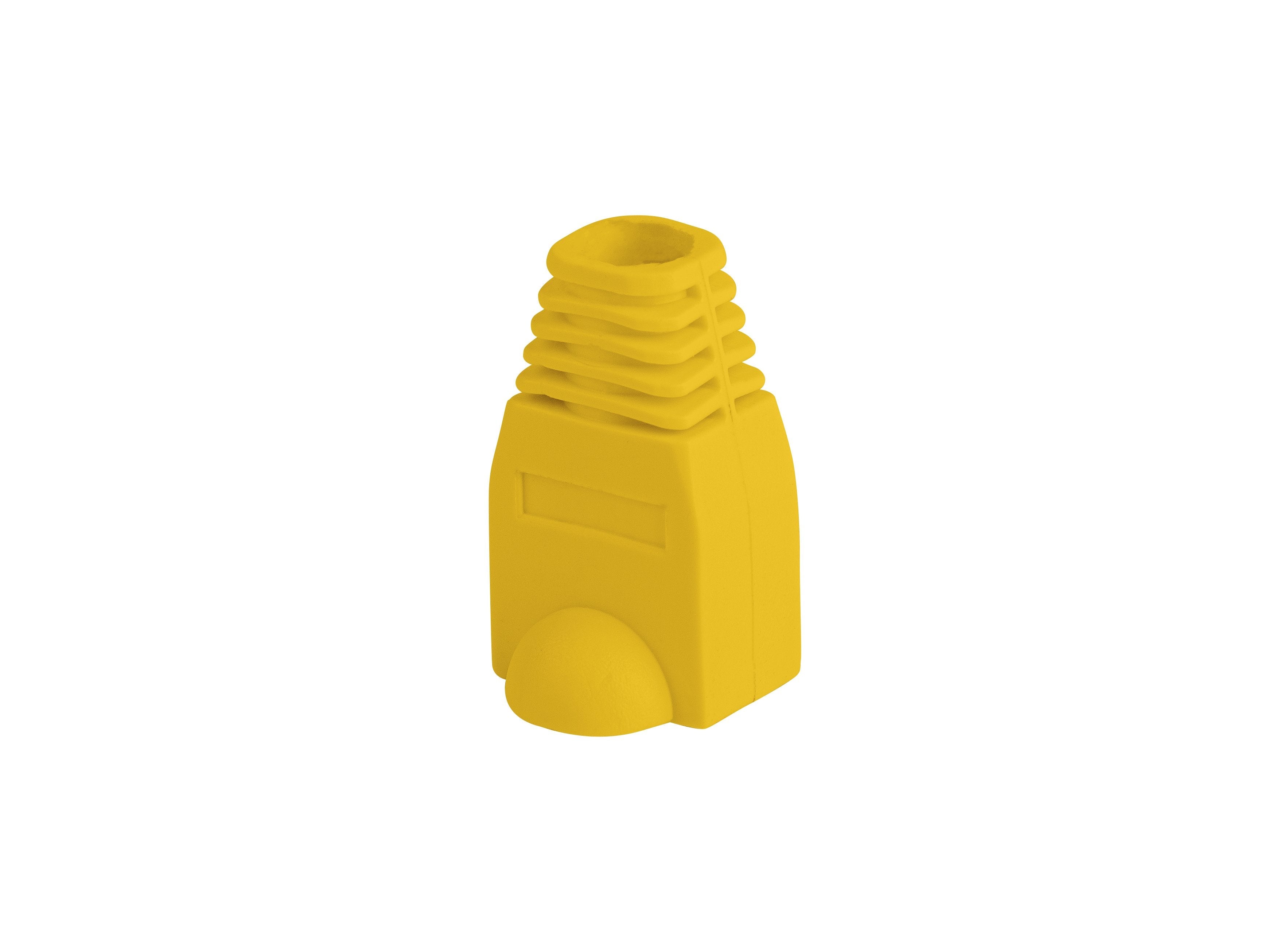 Funda Protector Lanberg Conector Rj45 (Pack 100 Uds) Amarillo