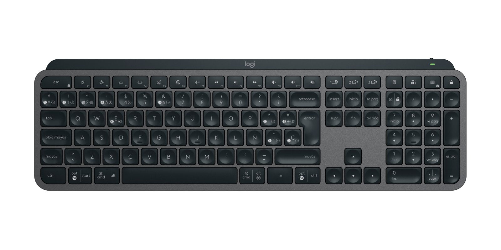 EAN 5099206104457 - Logitech Master MX Keys Combo for Bussiness teclado Ratón incluido Oficina RF Wireless + Bluetooth QWERTY imagen 2