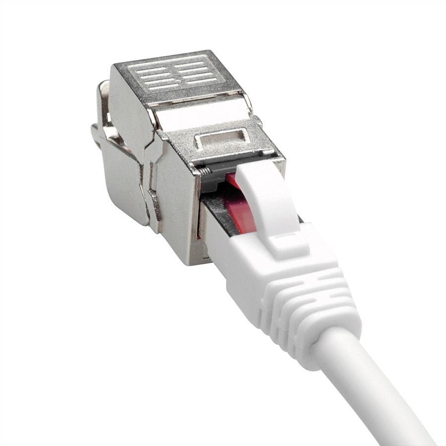 Kat.6a Class Ea Keystone Rj-45 Apantallado Sin Herramientas