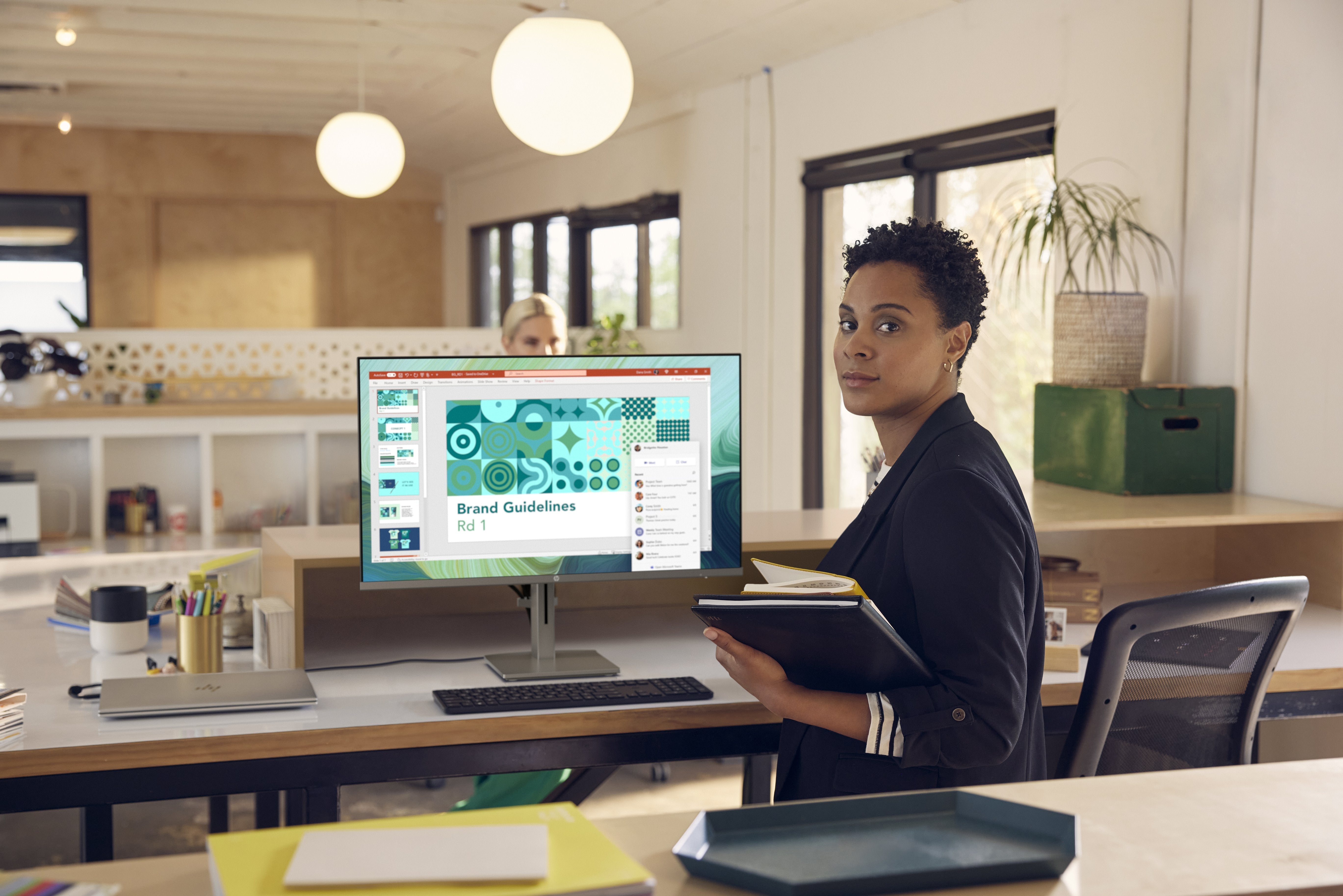 Monitor Hp 27" 527da Ips Fhd 1920x1080 100hz Hdmi Vga 300cd 5ms B11w6at#Abb